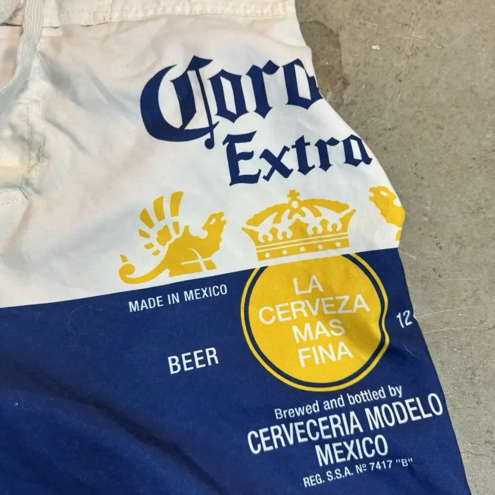 Corona Extra Swim Trunks Men's M Swimsuit La Vida Más Fina